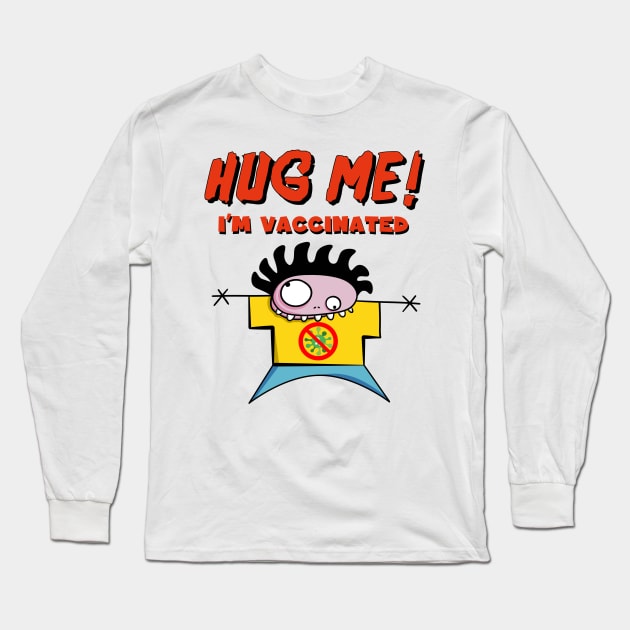 HUG ME! Long Sleeve T-Shirt by AlexxElizbar